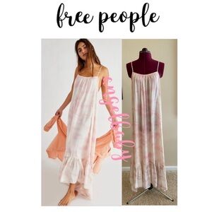 Free People Pink Maxi Dress
